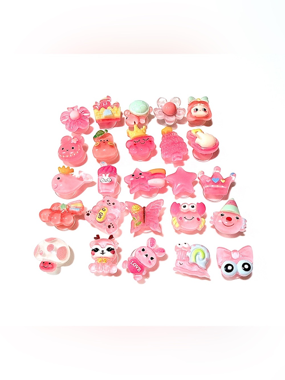 Limited Time Offer 25 Resin Acrylic Croc Charms